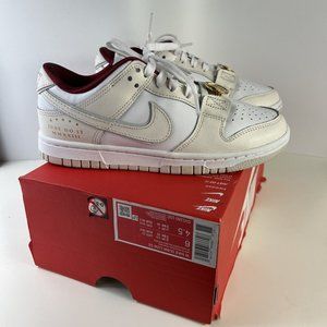 Nike Dunk Low SE 'Sisterhood White Photon Dust' Team Red DV1160-100 Women's 6